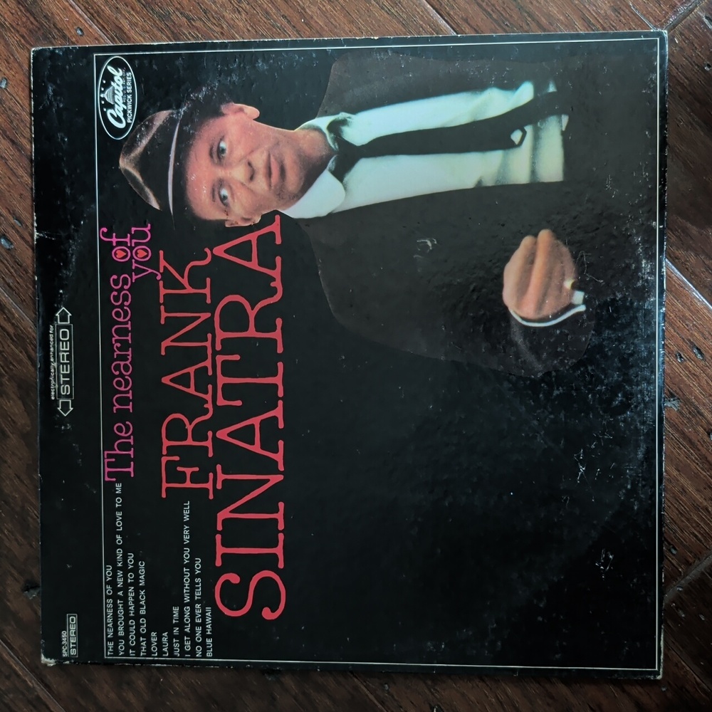 Frank Sinatra ...The Nearness Of You... Vinyl Lp VINTAGE